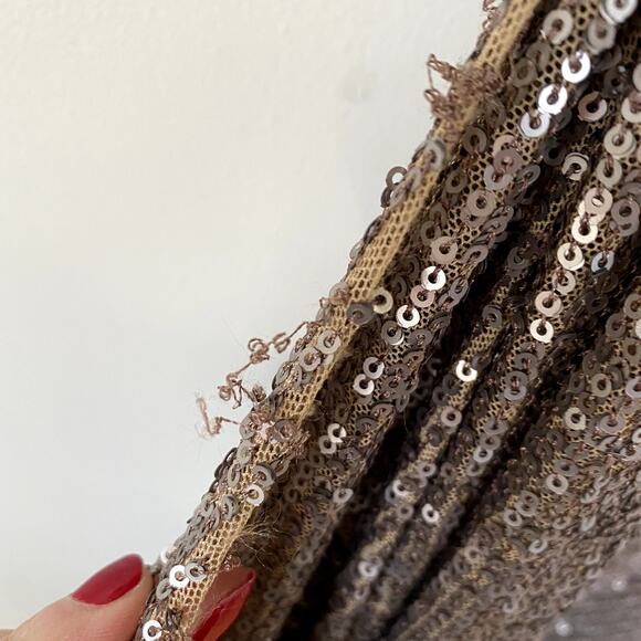 NEW Farm Rio One Shoulder Sequin Midi Dress Size XS - Picture 10 of 10